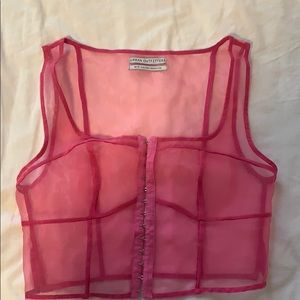 Sheer Corset/Tank